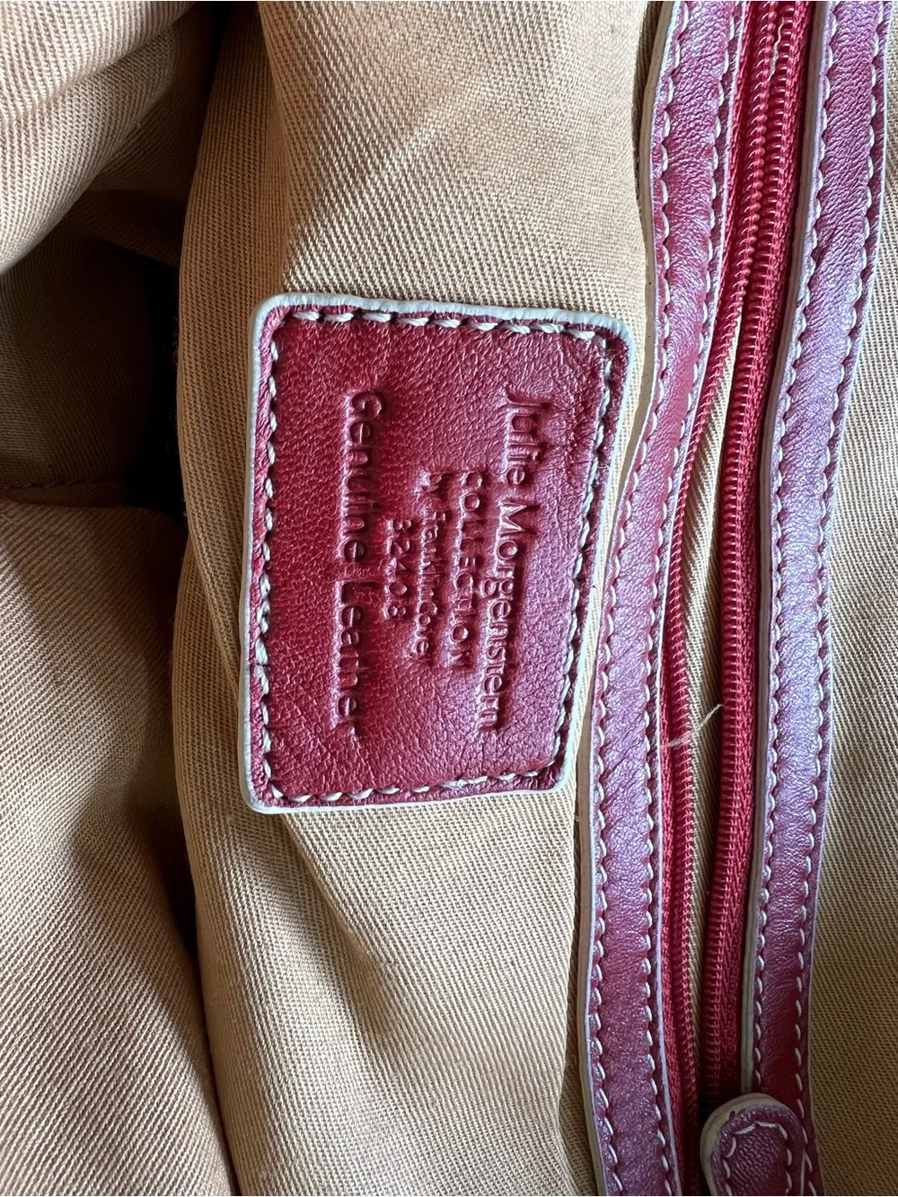 Franklin Covey Julie Morgenstern Collection Red Laptop Bag